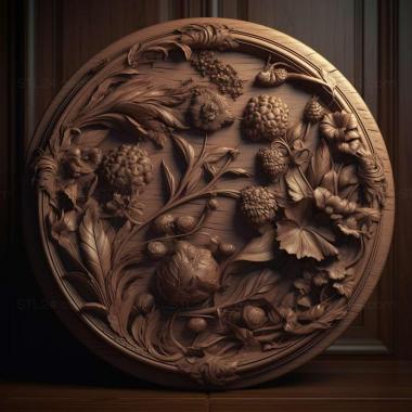 Patterns and decorations 8k resolution 4 3d model
